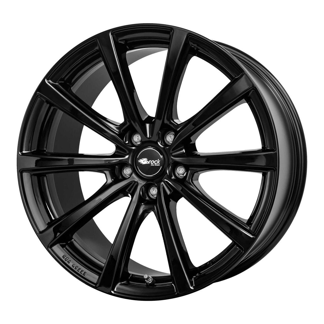 BROCK B32 schwarz glanz (sg) 8.5Jx20 5x130 ET35