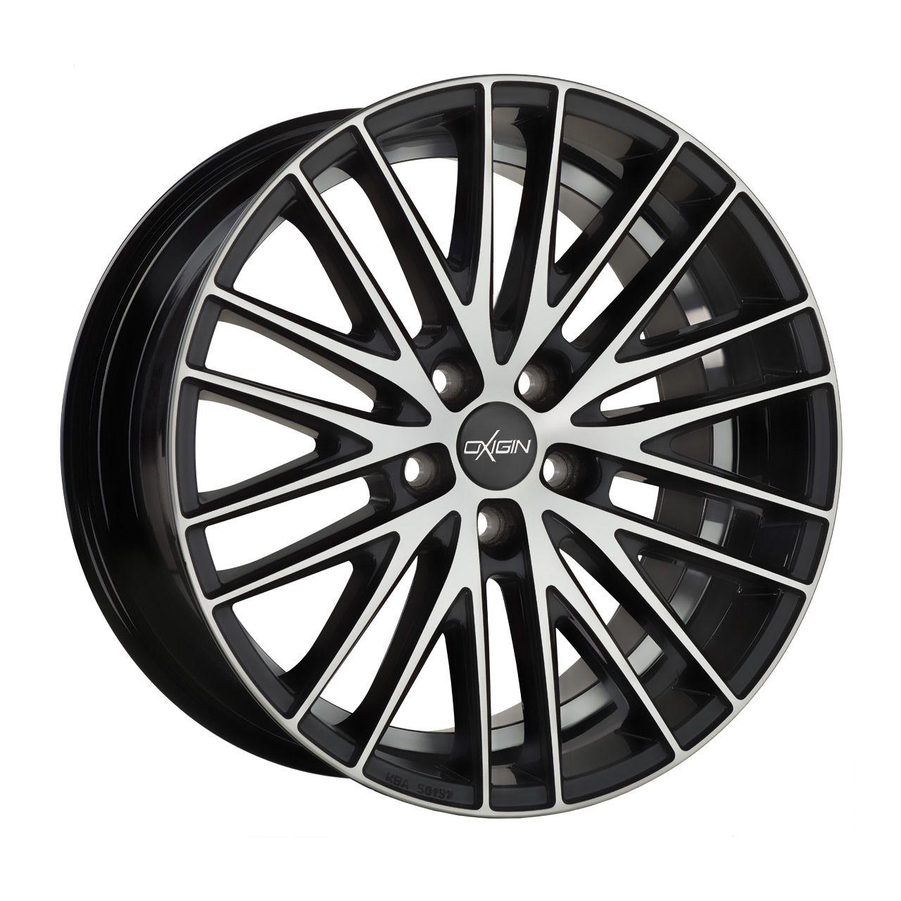 OXIGIN 19 OXSPOKE black full polish matt 8.5Jx18 5x112 ET35