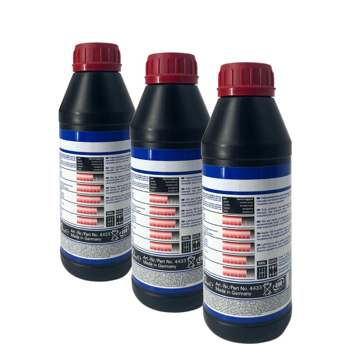 Liqui Moly Hochleistungs-Getriebeöl (GL4+) SAE 75W-90 3x500 ML