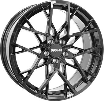 MONACO WHEELS MONACO GP9 gloss black 8.5Jx19 5x112 ET45