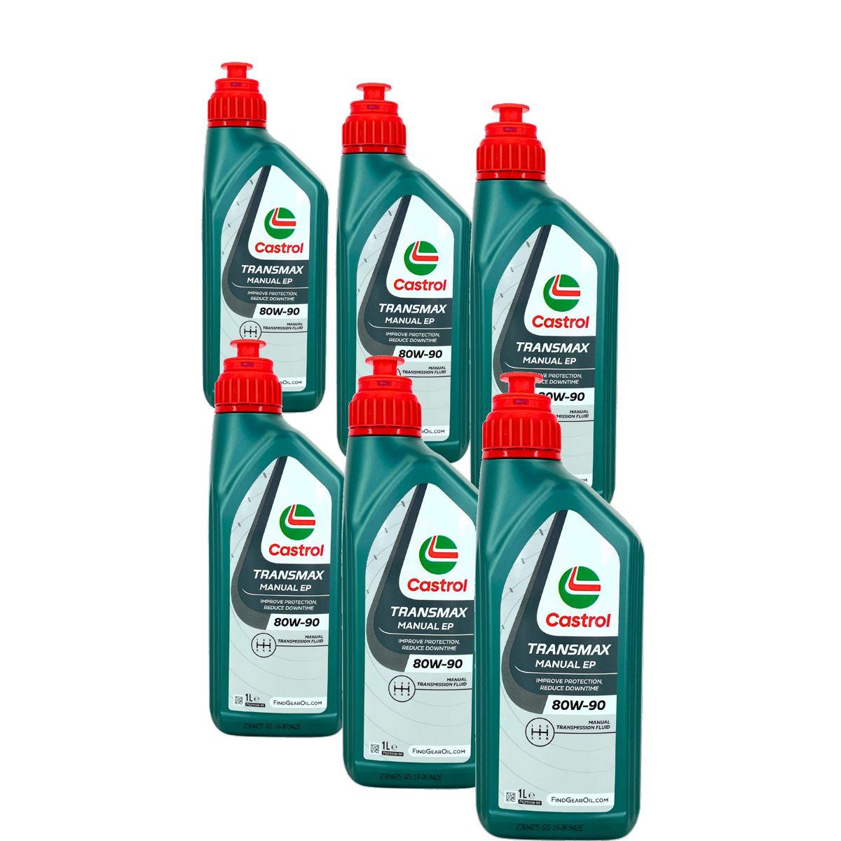 Castrol Transmax Manual EP 80W-90 6x1 Liter