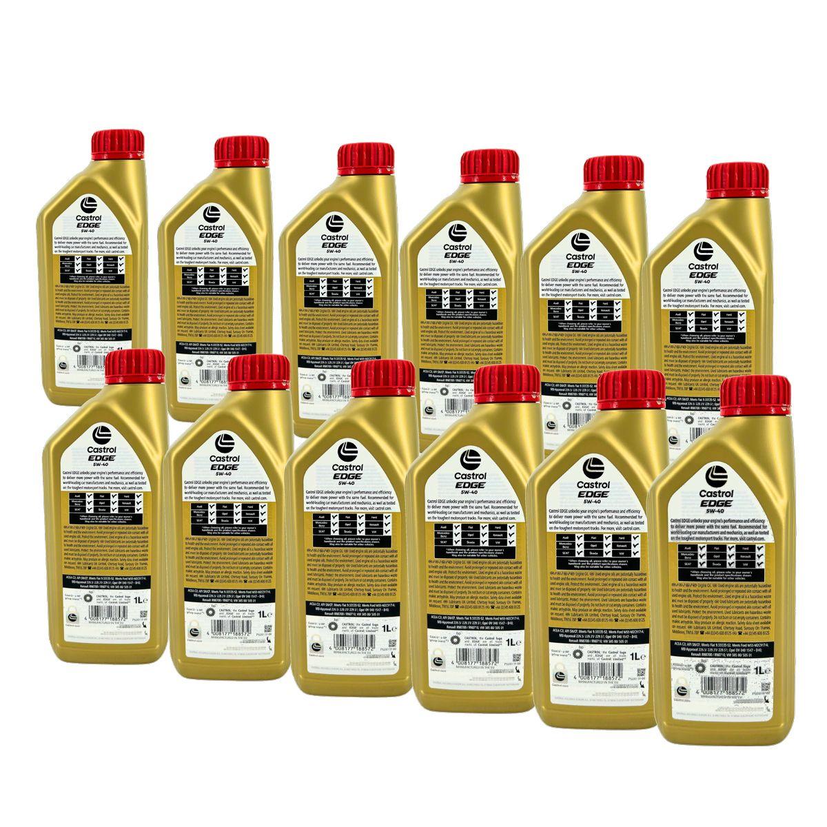 Castrol Edge 5W-40 12x1 Liter