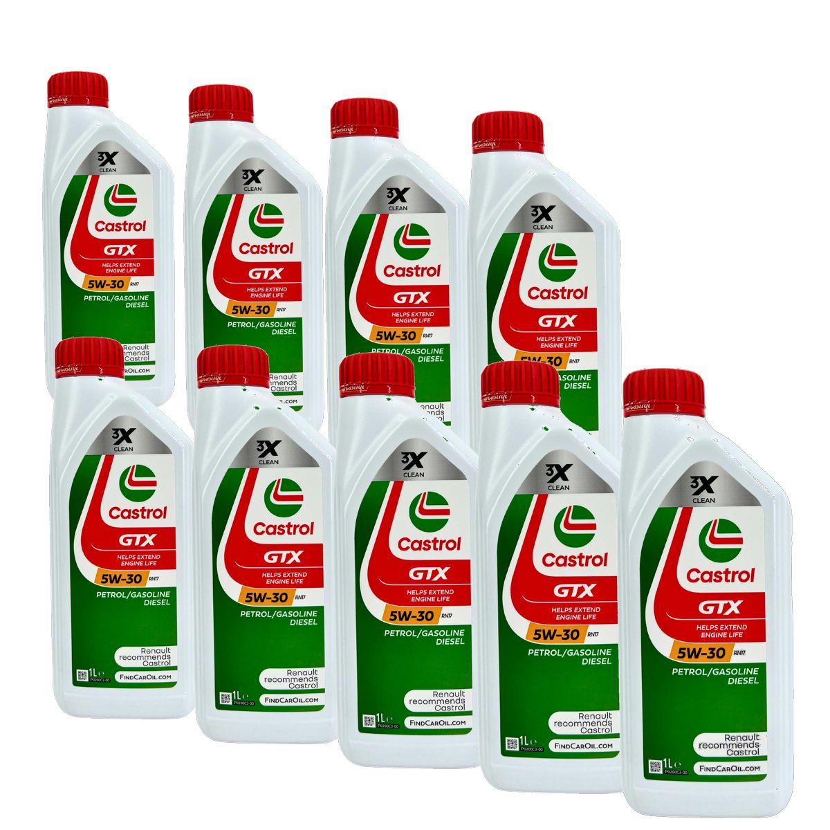 Castrol GTX 5W-30 RN17 9x1 Liter
