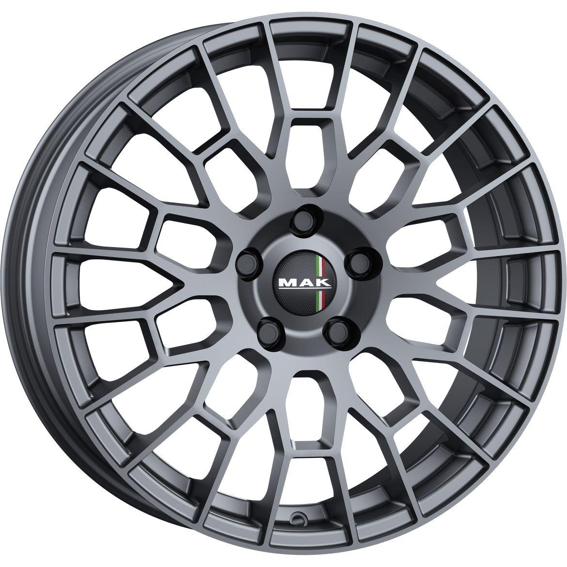 MAK APX gloss gun metallic 7.0Jx17 5x114.3 ET35