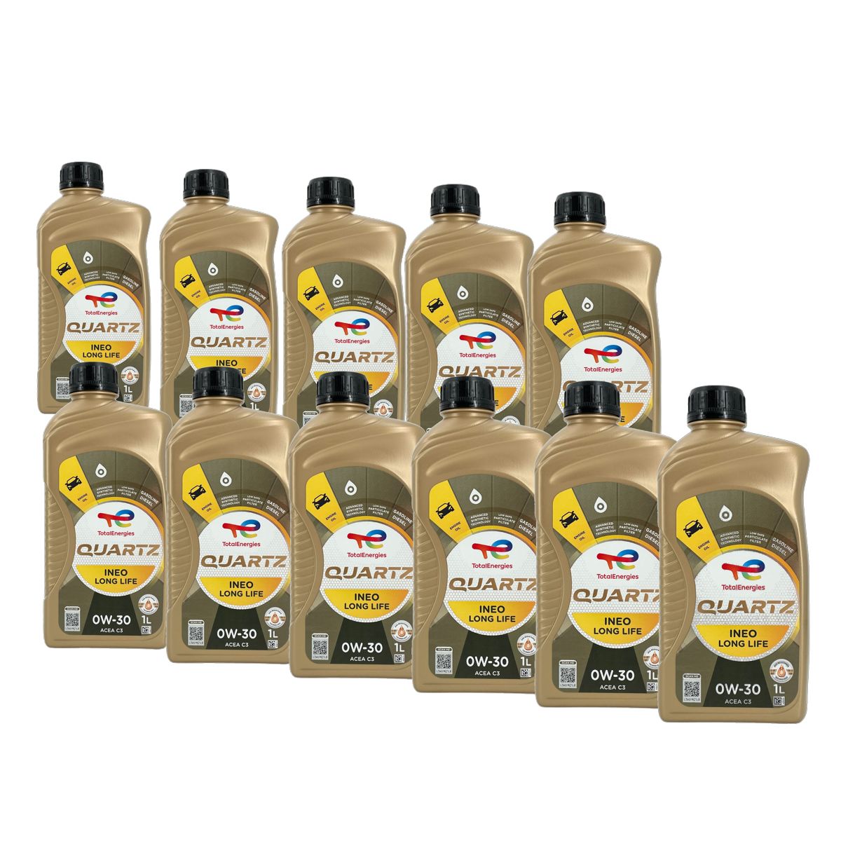 Total Quartz Ineo Long Life 0W-30 11x1 Liter