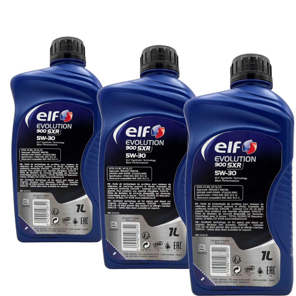 Elf Evolution 900 SXR 5W-30 3x1 Liter