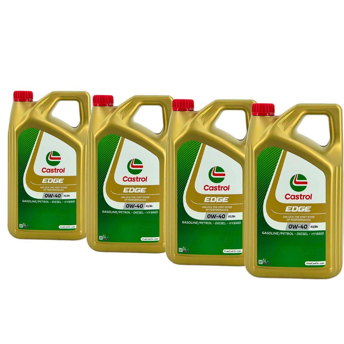 Castrol Edge 0W-40 A3/B4 4x5 Liter