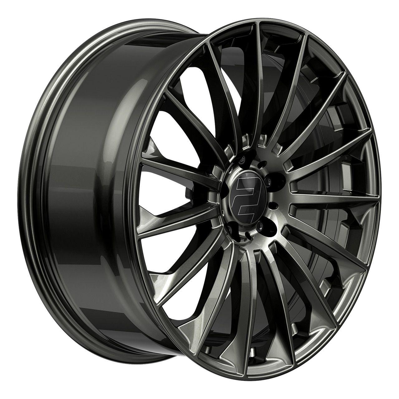 WHEELWORLD-2DRV WH39 dark gunmetal full painted 10.5Jx22 5x112 ET20