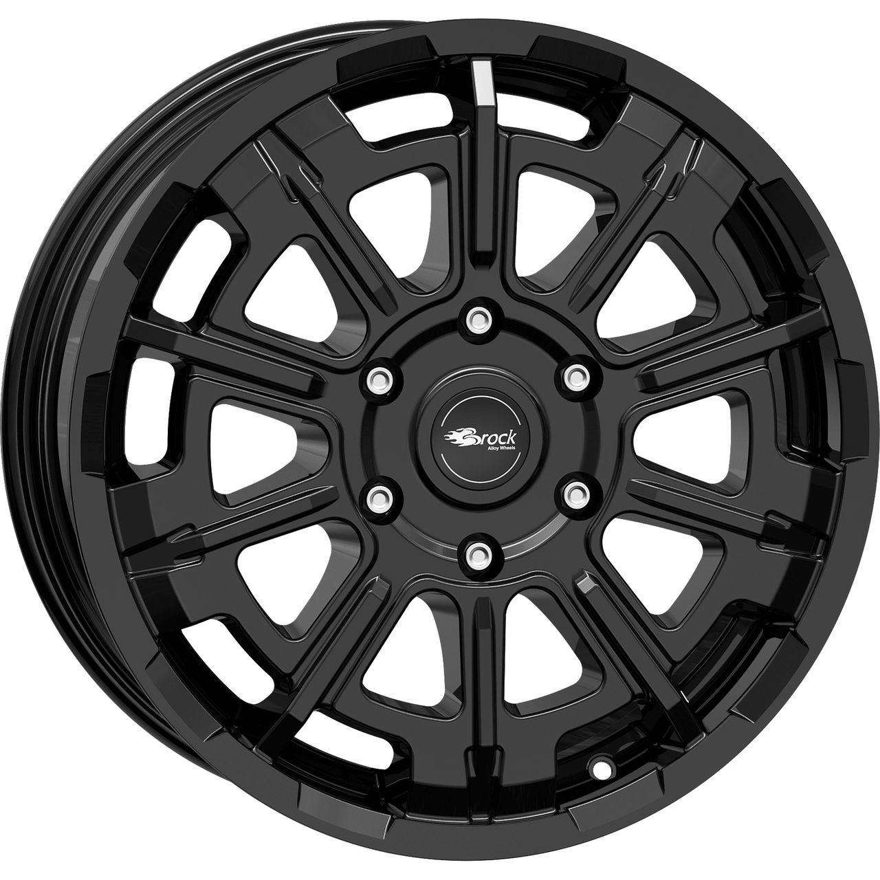 BROCK B45-6L schwarz glanz (sg) 7.5Jx18 6x120 ET48