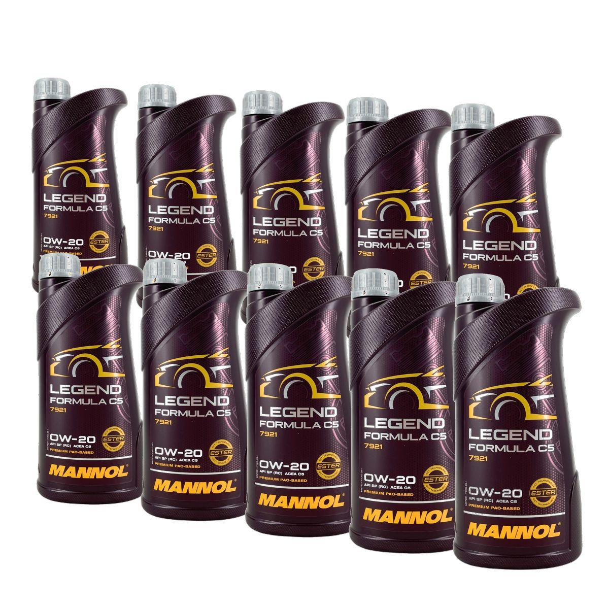 Mannol Legend Formula C5 0W-20 10x1 Liter