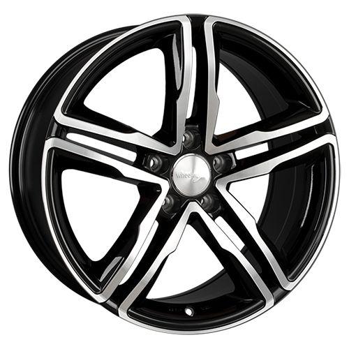 WHEELWORLD-2DRV WH11 schwarz hochglanzpoliert 8.0Jx18 5x112 ET45