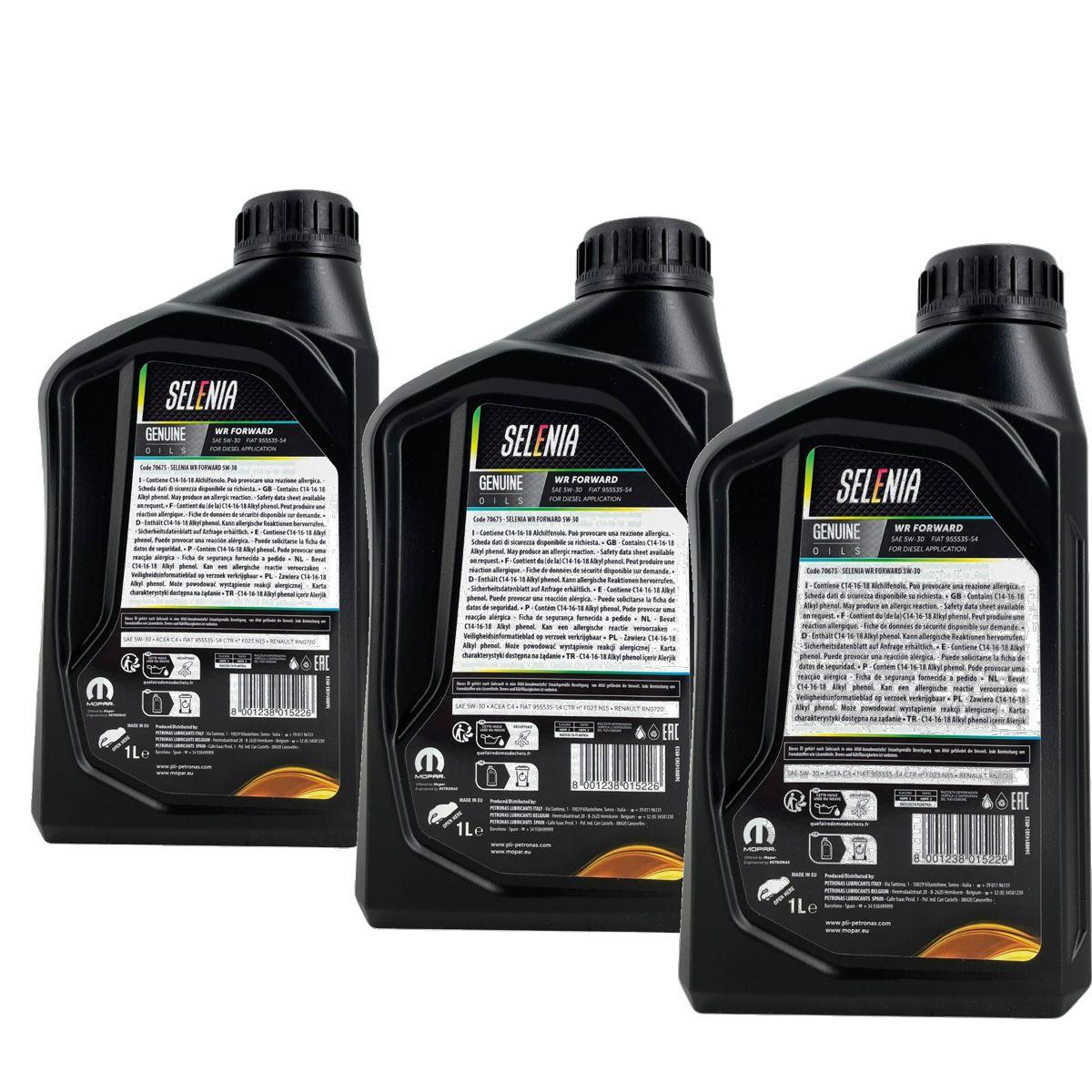 Selenia WR Forward 5W-30 3x1 Liter
