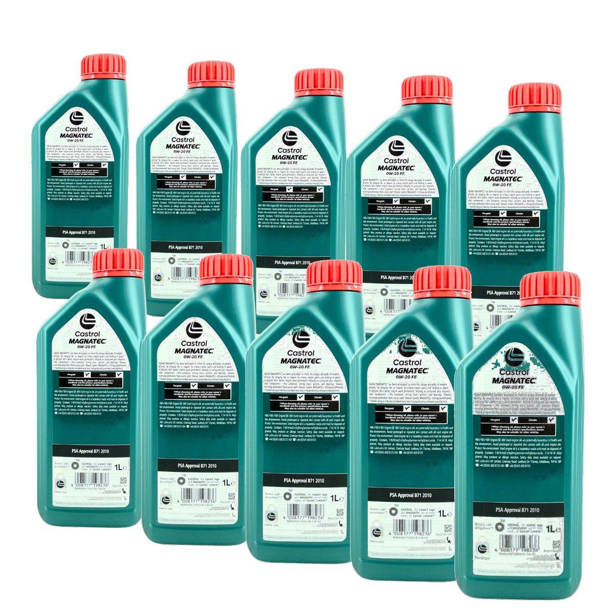 Castrol Magnatec 0W-20 FE 10x1 Liter