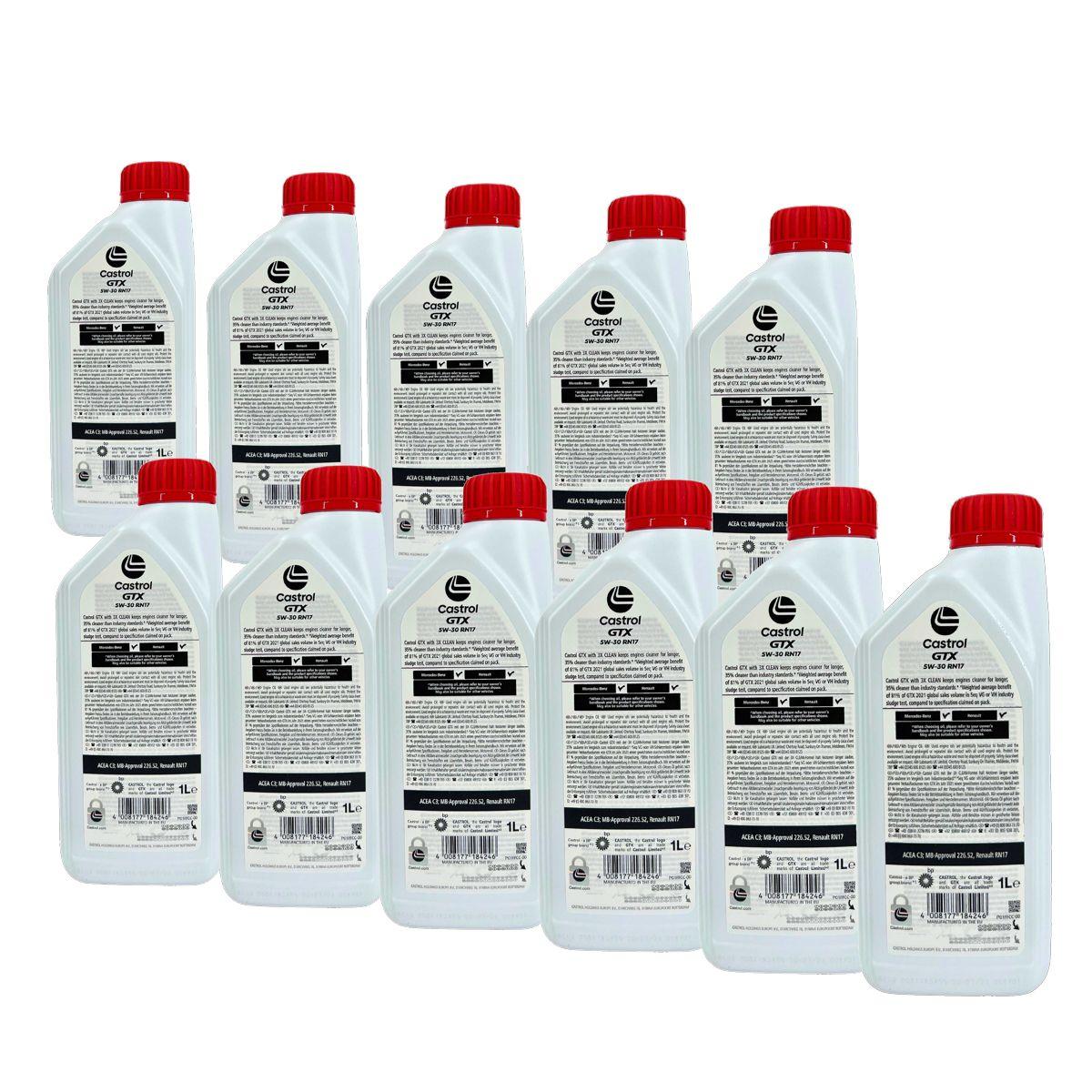 Castrol GTX 5W-30 RN17 11x1 Liter