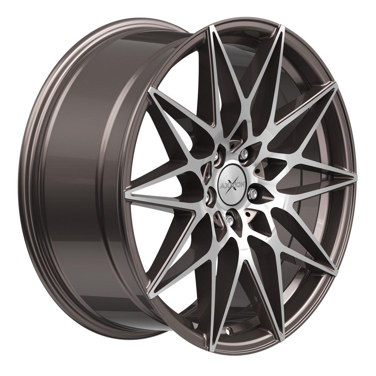 AXXION AX9 platinum grey full machined 8.5Jx19 5x114 ET45