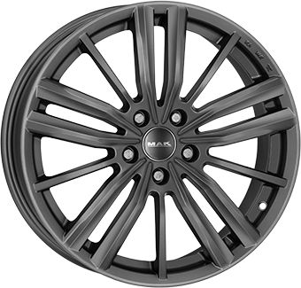 MAK VIER matt titanium 8.0Jx18 5x112 ET50