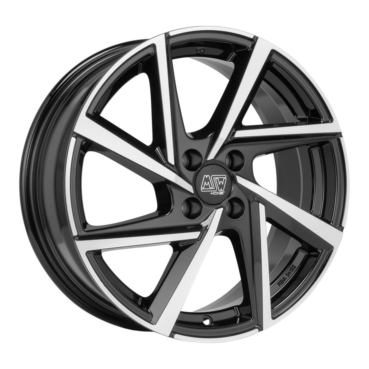 MSW (OZ) MSW 80/4 gloss black full polished 6.0Jx15 4x100 ET40