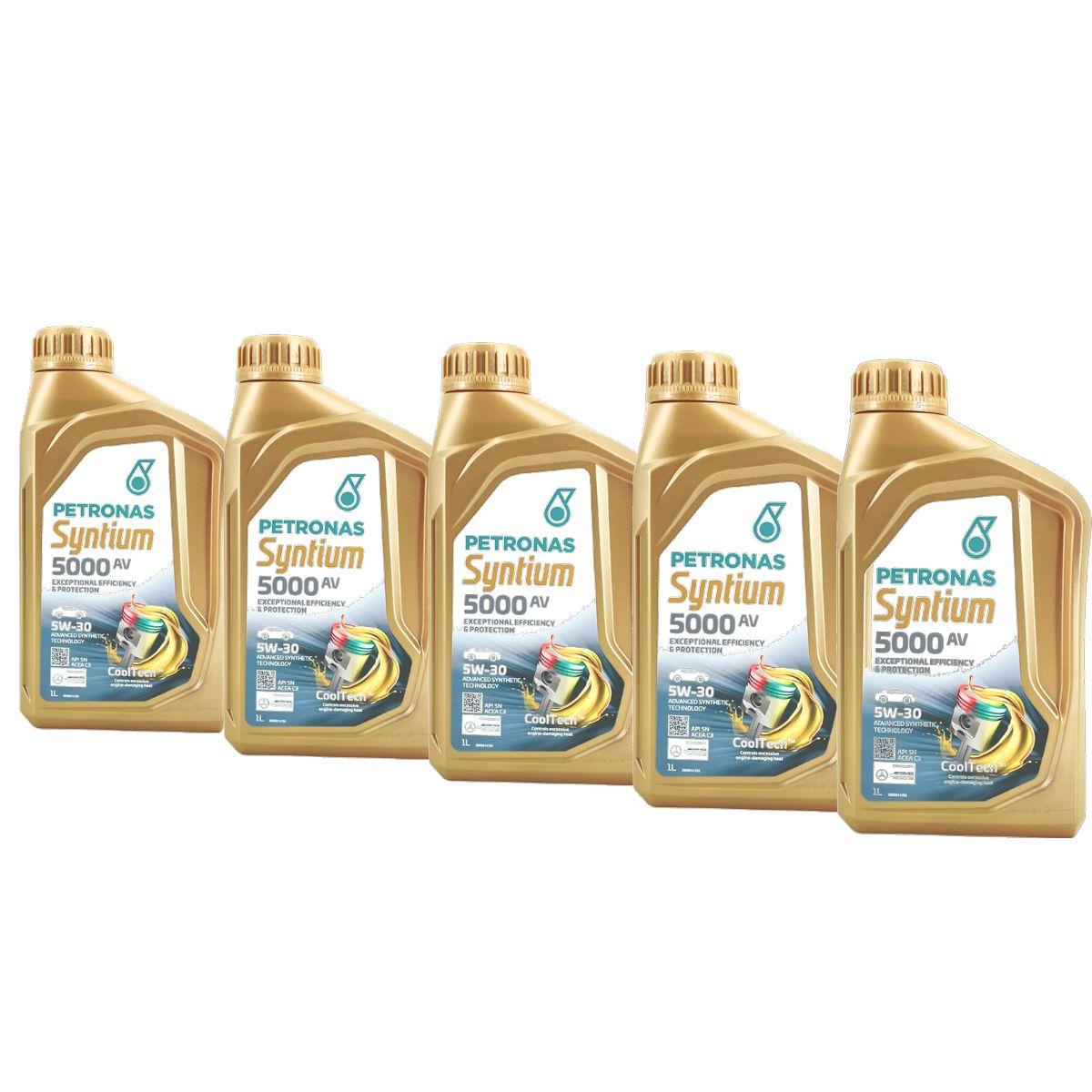 Petronas Syntium 5000 AV 5W-30 SN 5x1 Liter