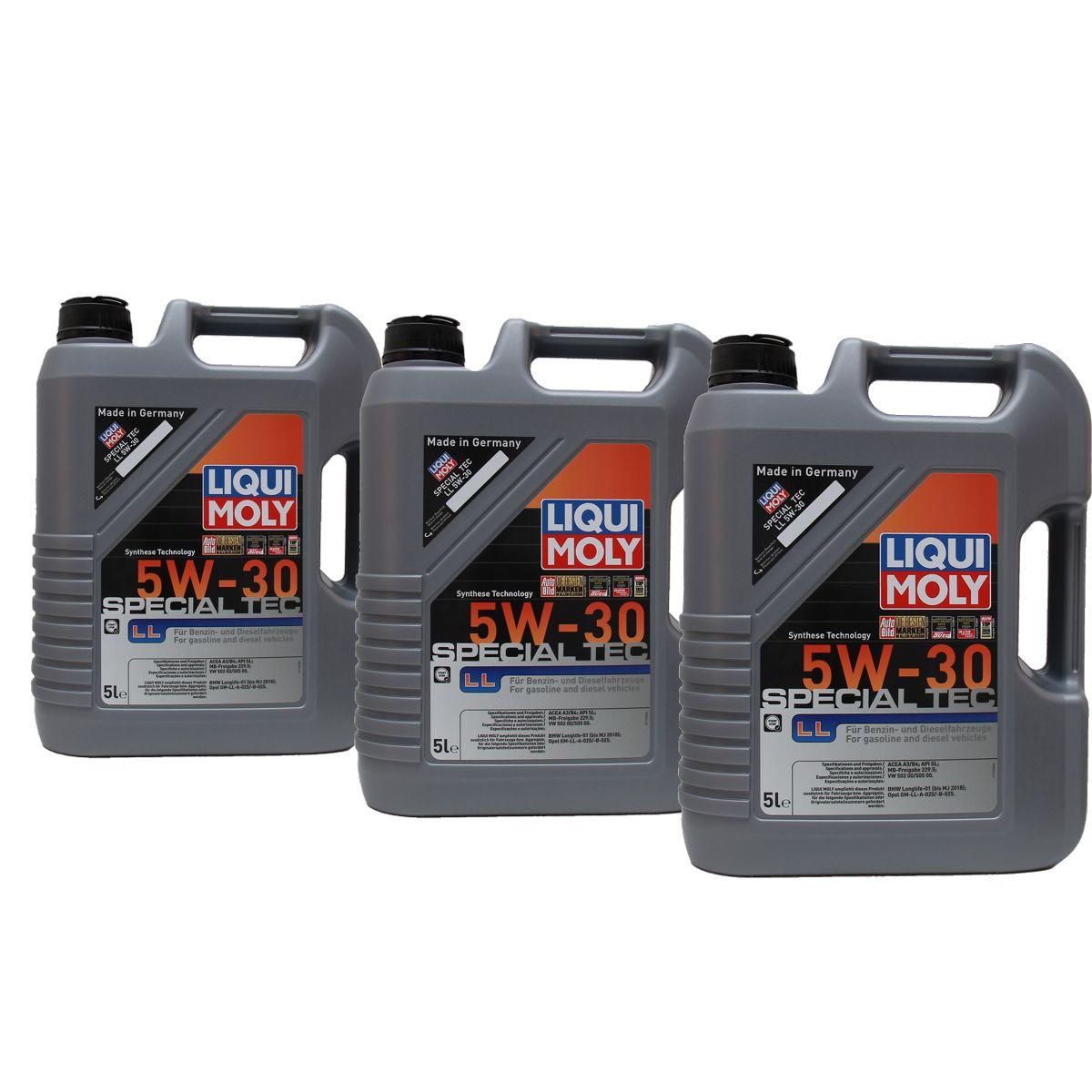 Liqui Moly Special Tec LL 5W-30 3x5 Liter
