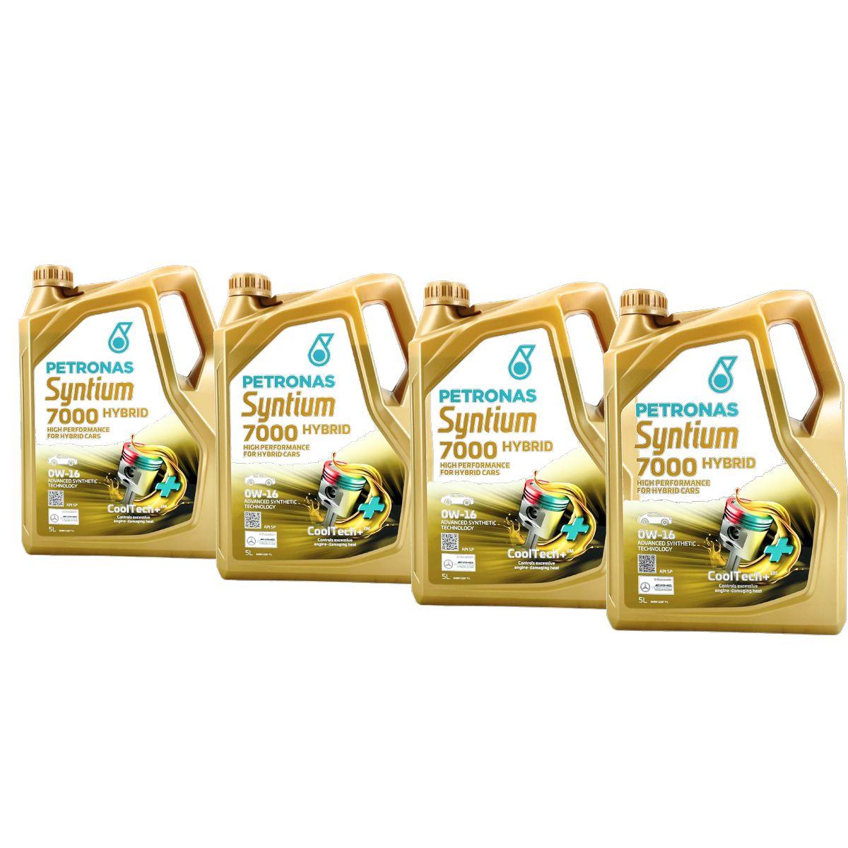 Petronas Syntium Hybrid 0W-16 4x5 Liter