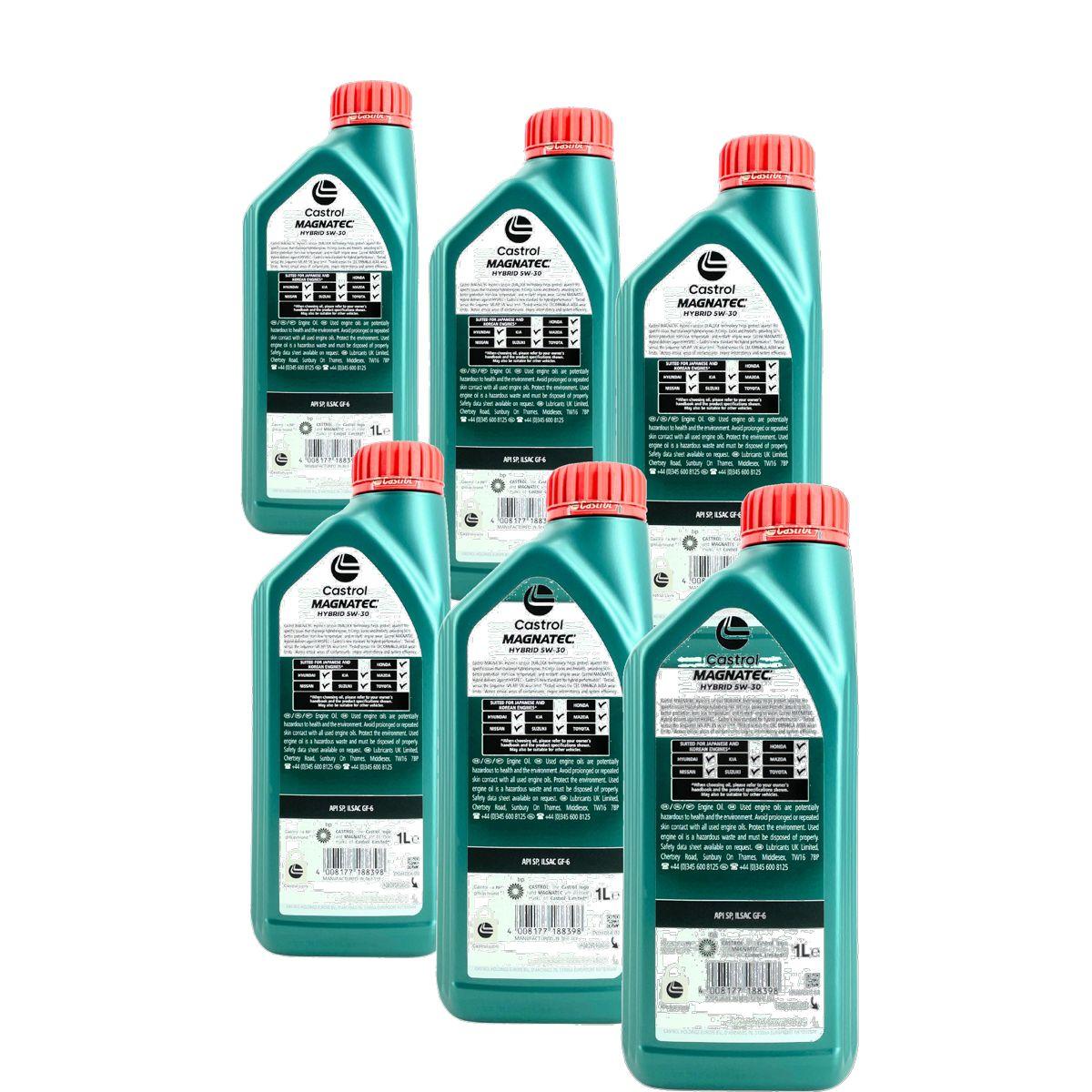Castrol Magnatec Hybrid 5W-30 6x1 Liter