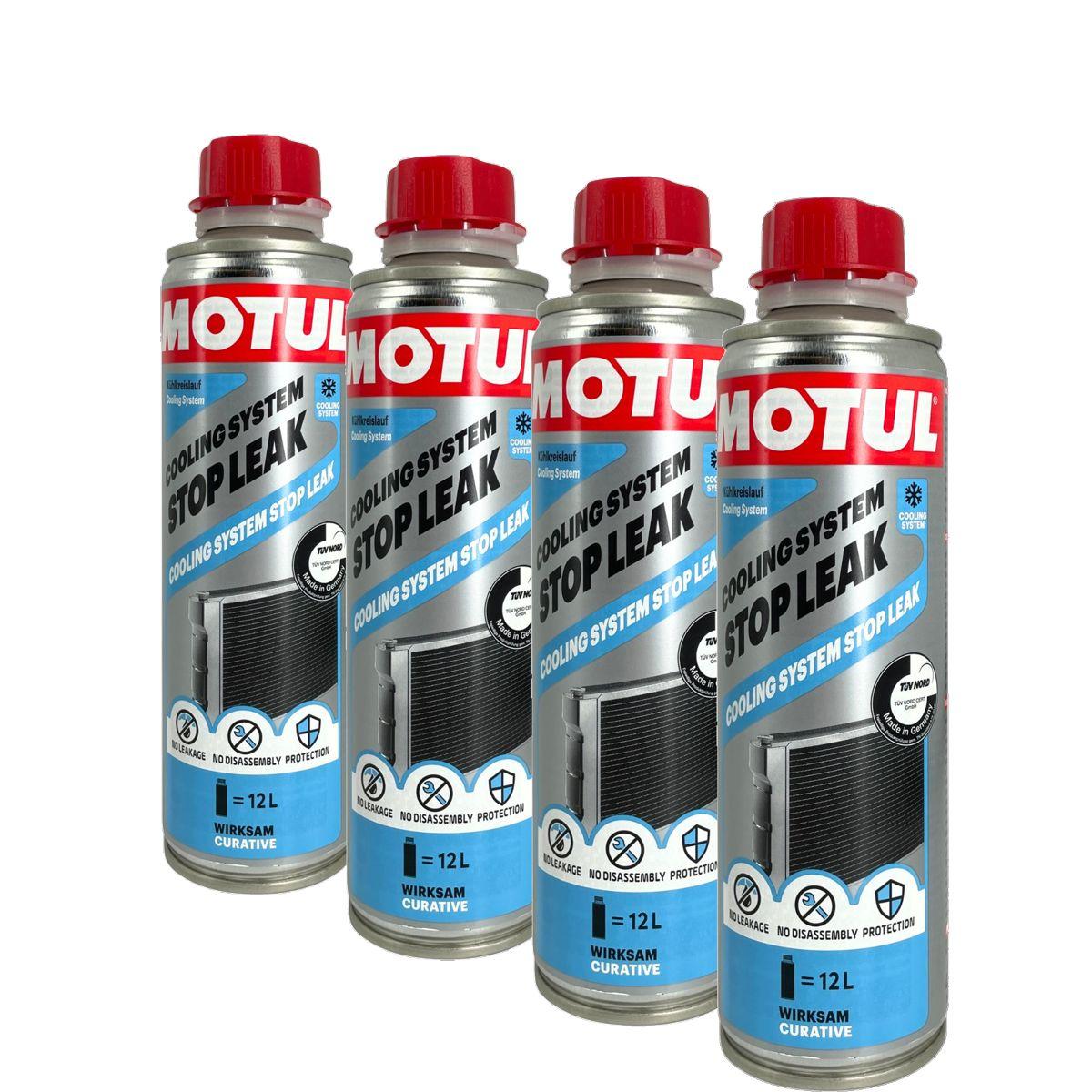 Motul Radiator Stop Leak Kühlerdichtungsmittel 4x300 ML