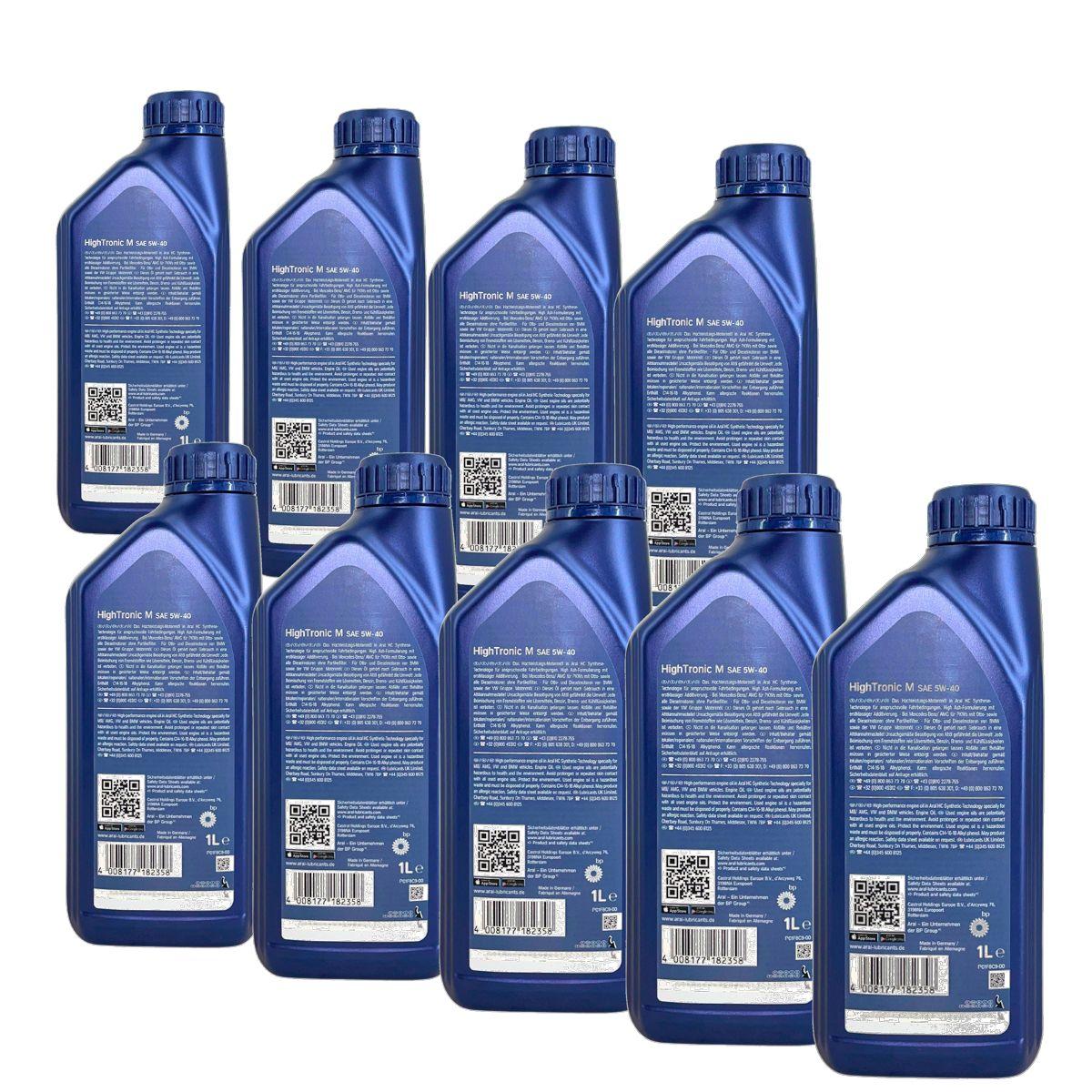 Aral HighTronic M 5W-40 9x1 Liter