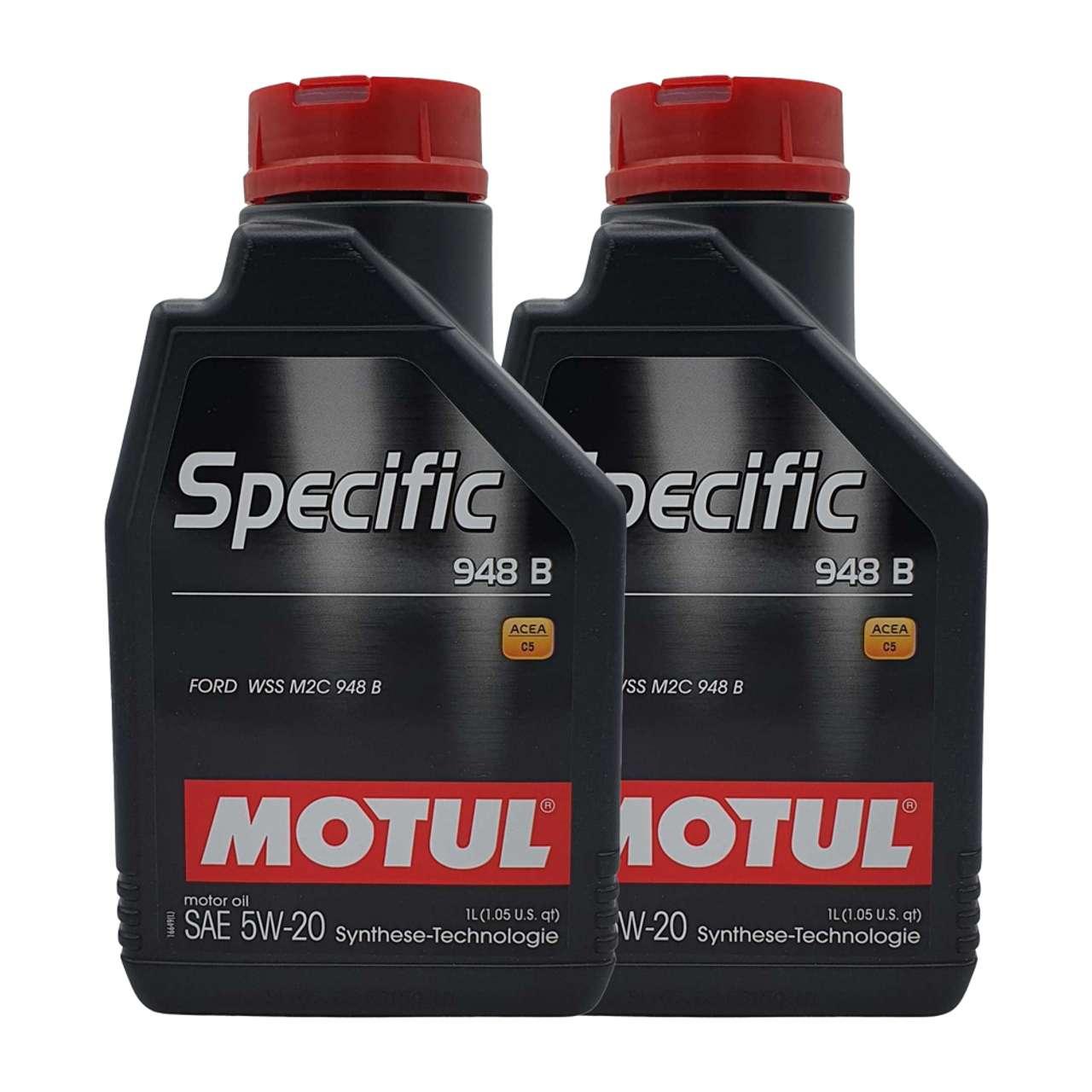 MOTUL SPECIFIC 948B 5W-20 Motoröl 1 Liter FORD WSS-M2C948-B EcoBoost Motorenöl