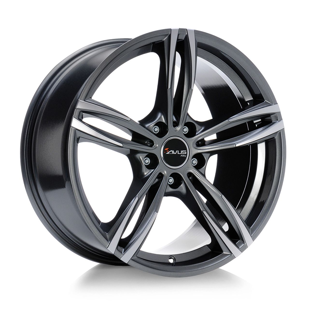 AVUS RACING AC-MB3 anthracite polished 7.5Jx17 5x120 ET32