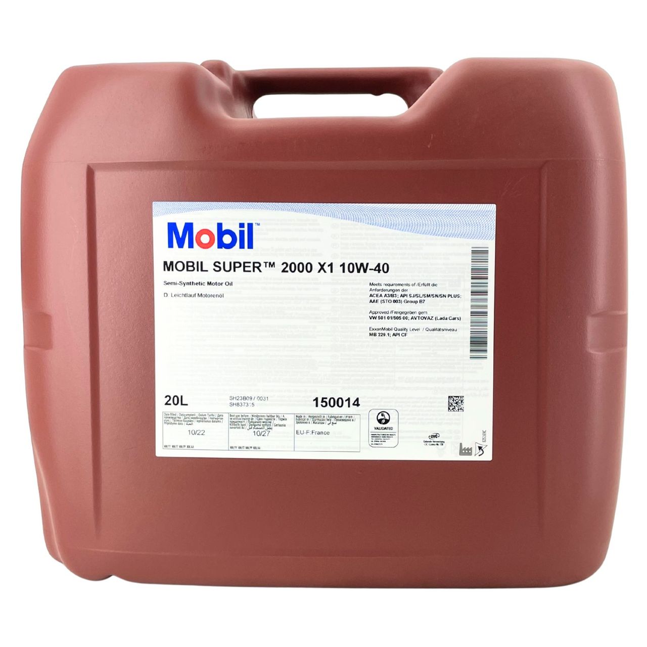 Mobil Super 2000 X1 10W-40 20 Liter Kanister