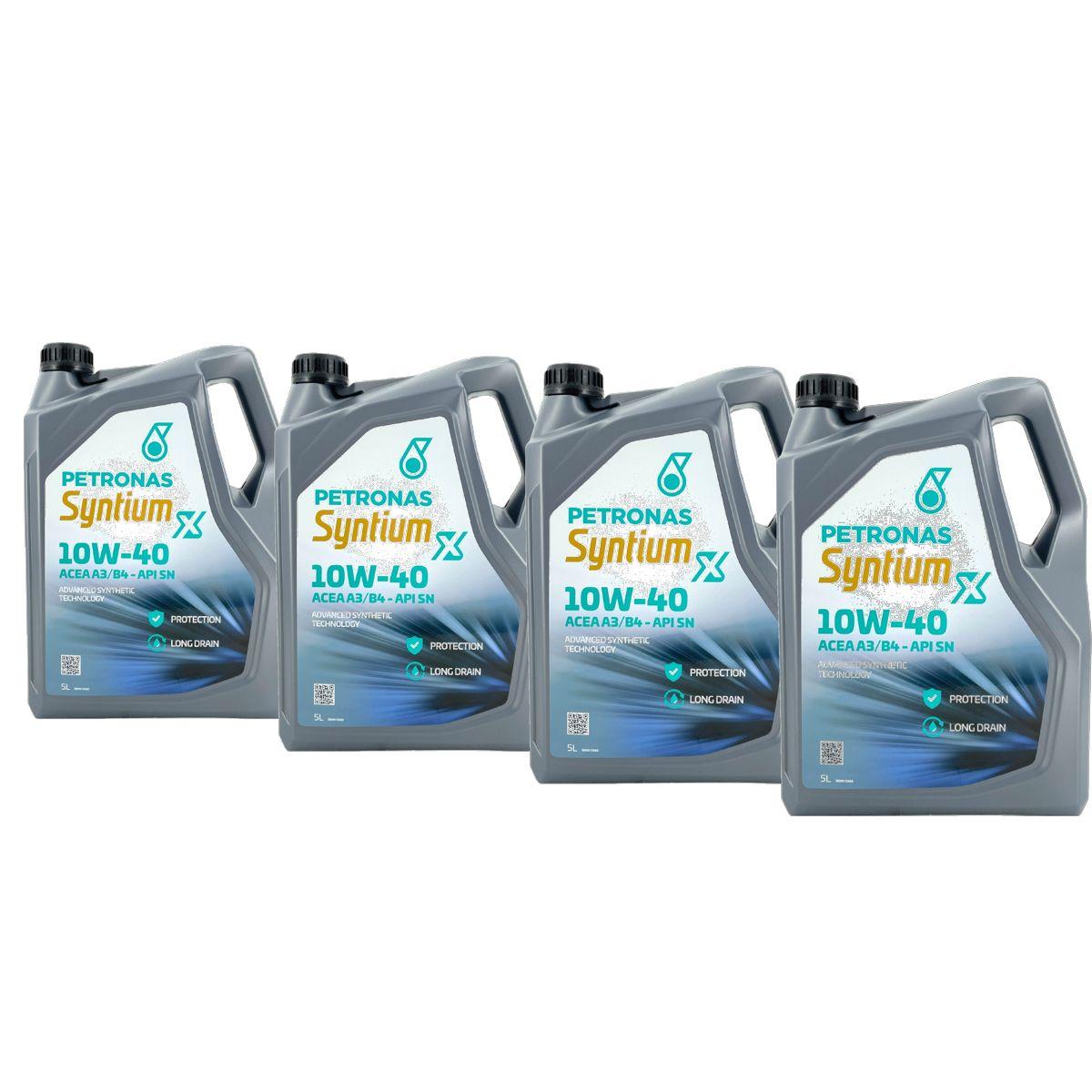 Petronas Syntium X 10W-40 A3/B4 4x5 Liter