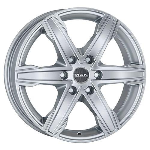 MAK KING 6 silber 7.5Jx17 6x114.3 ET45