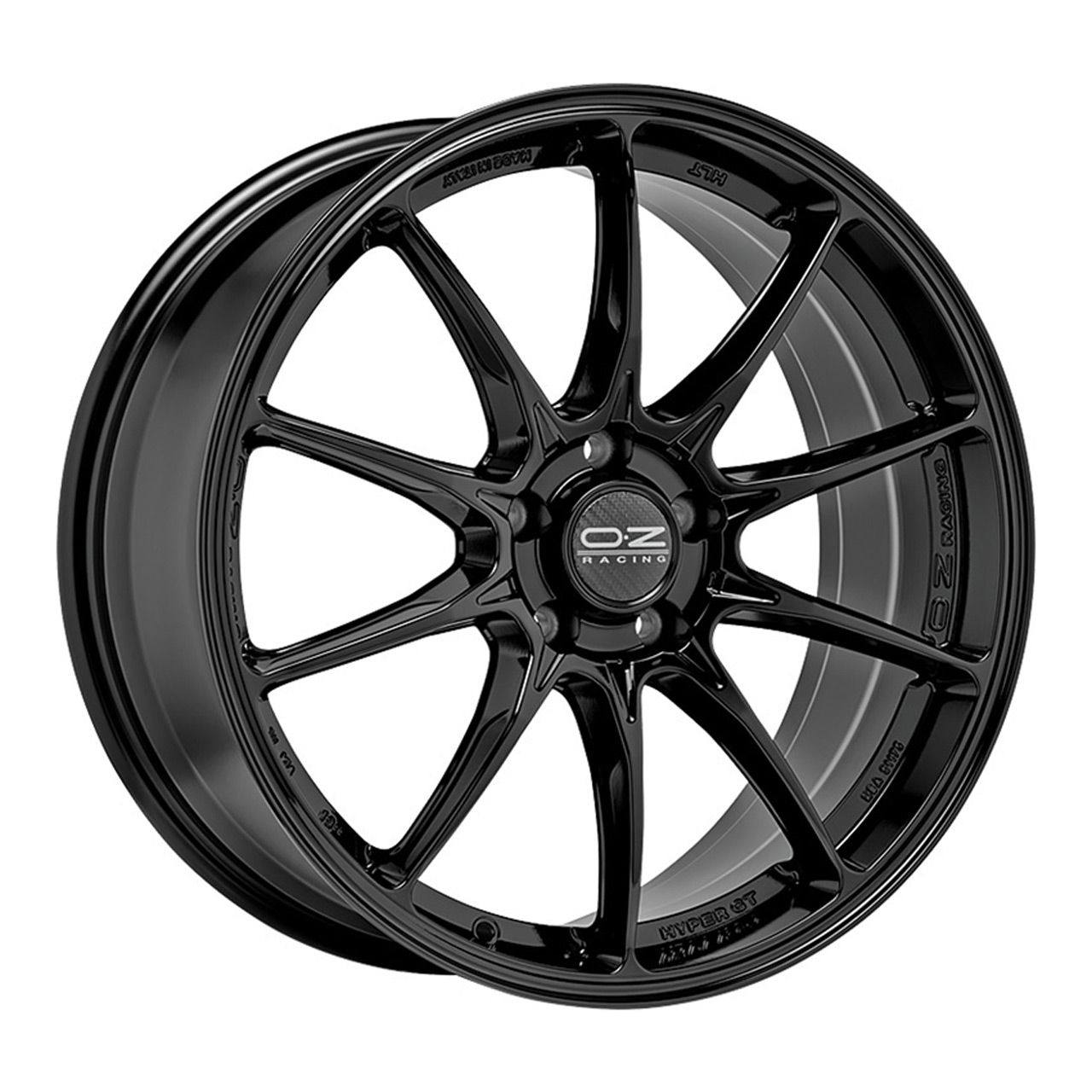 OZ HYPER GT HLT gloss black 8.0Jx18 5x114.3 ET35