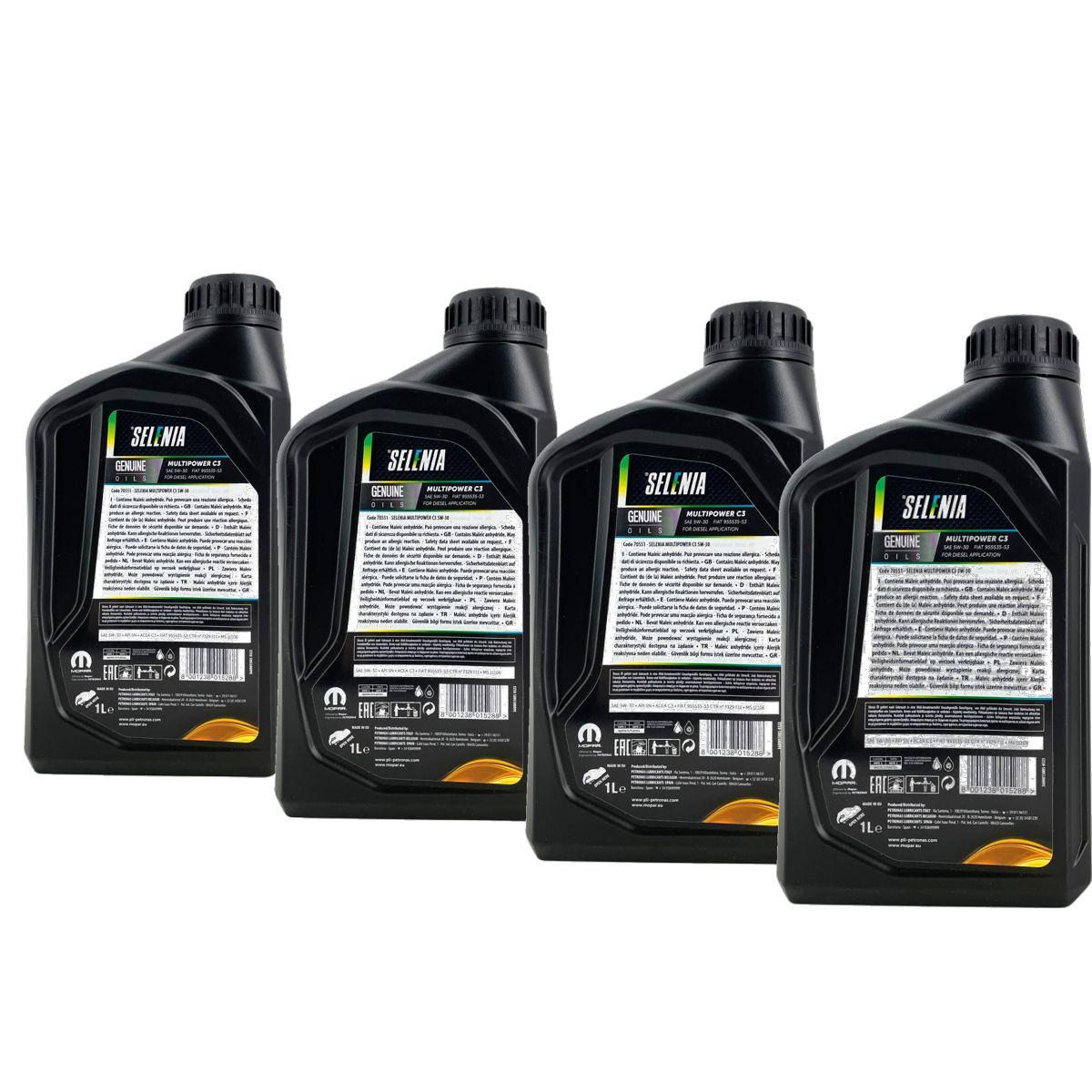 Selenia Multipower C3 5W-30 4x1 Liter