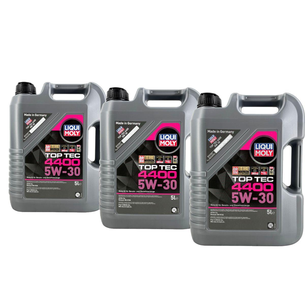 Liqui Moly Top Tec 4400 5W-30 3x5 Liter