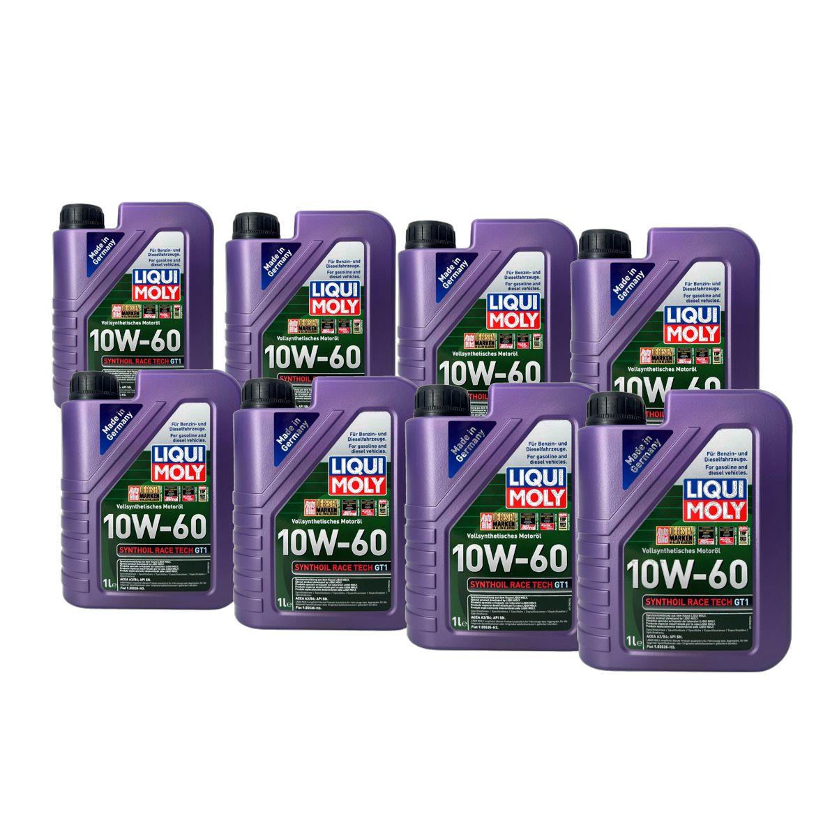 Liqui Moly Synthoil Race Tech GT1 10W-60 8x1 Liter