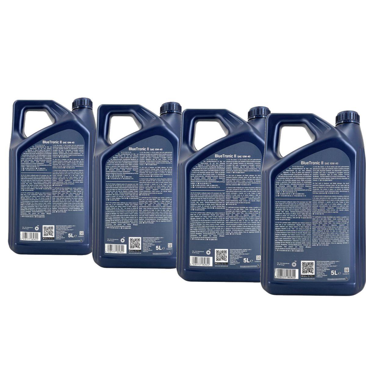 Aral BlueTronic II 10W-40 4x5 Liter