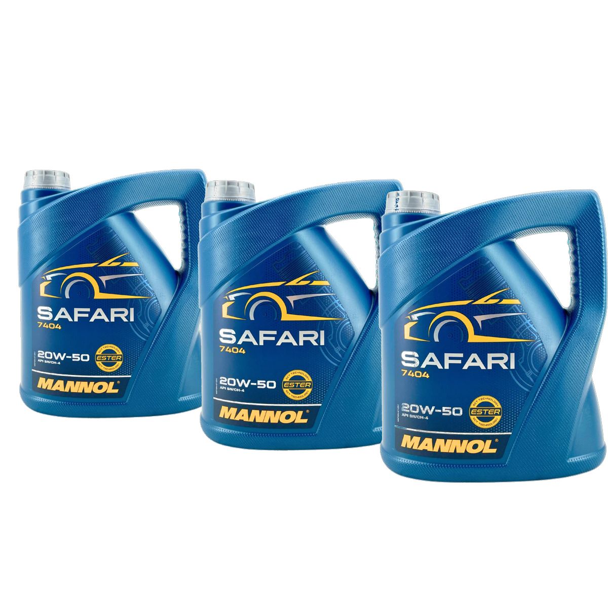 Mannol Safari 20W-50 3x4 Liter