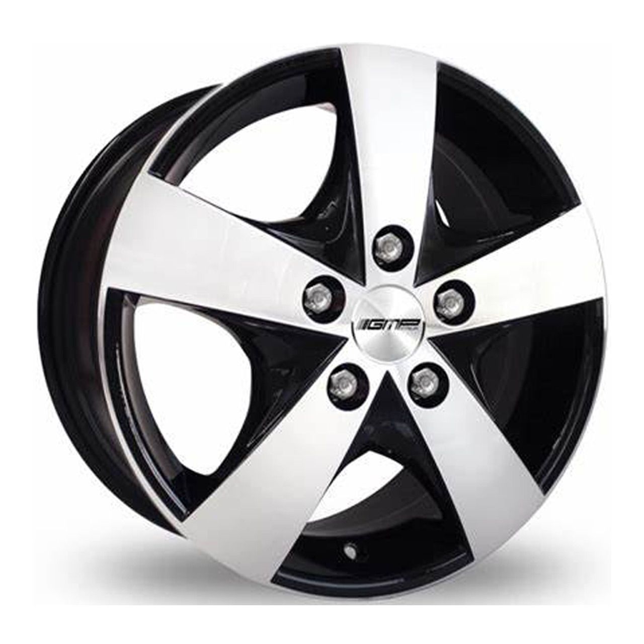 GMP JOB black polished 6.5Jx16 5x160 ET48