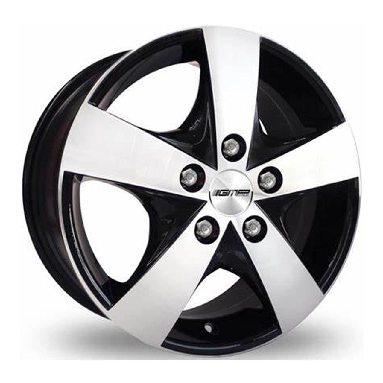 GMP JOB black polished 6.5Jx16 5x160 ET48