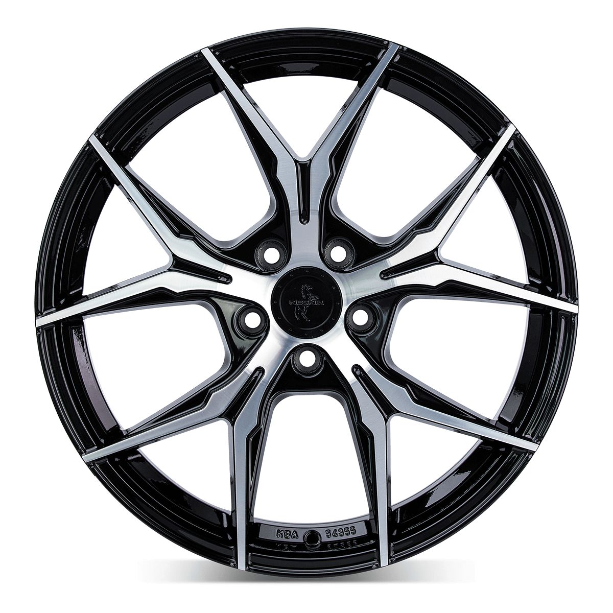 KESKIN WHEELS KT19N black front polished 8.5Jx19 5x108 ET45