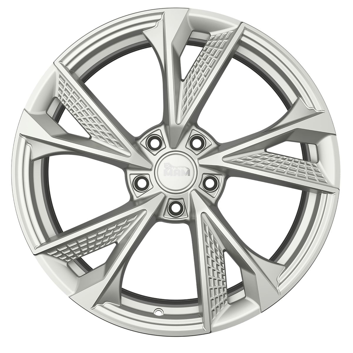 MAM WHEELS MAM RS6 silver painted 7.5Jx17 5x120 ET35