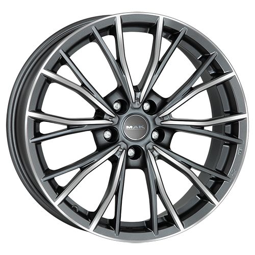MAK MARK-D gun metal mirror face 9.0Jx20 5x120 ET44