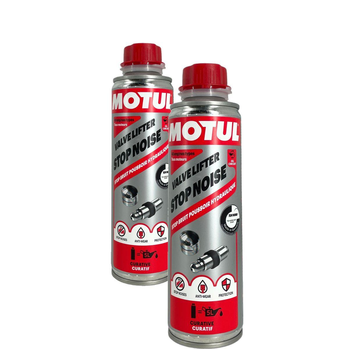 Motul Valve Lifter Stop Noise Geräusch- und Verschleiß-Stop 2x300 ML