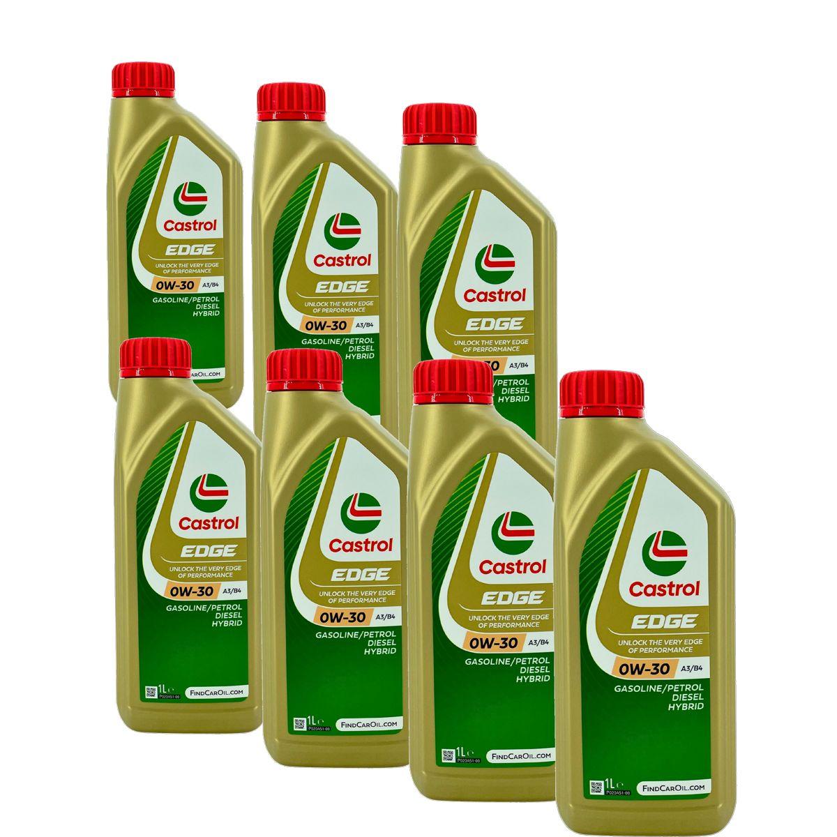 Castrol Edge 0W-30 A3/B4 7x1 Liter