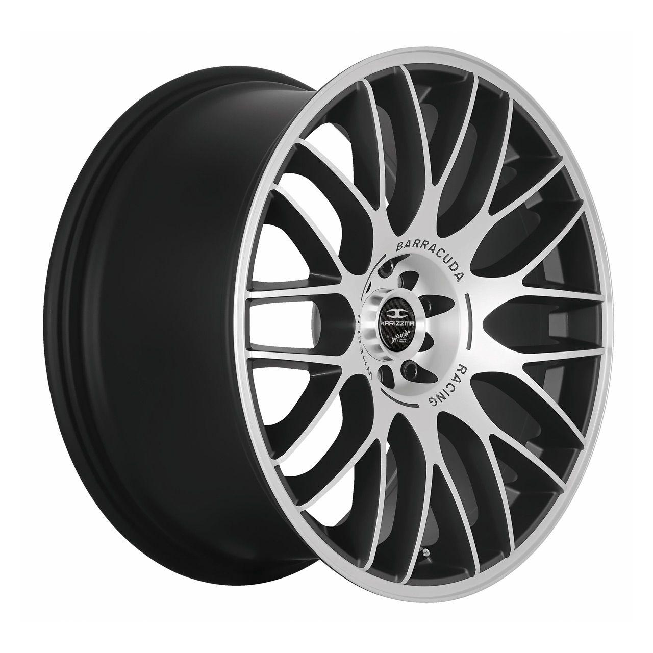 BARRACUDA KARIZZMA Mattblack-Polished 8.0Jx18 4x100+108 ET38
