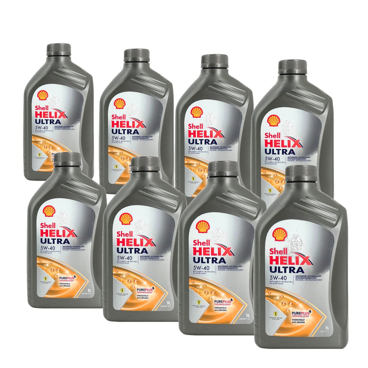 Shell Helix Ultra 5W-40 8x1 Liter