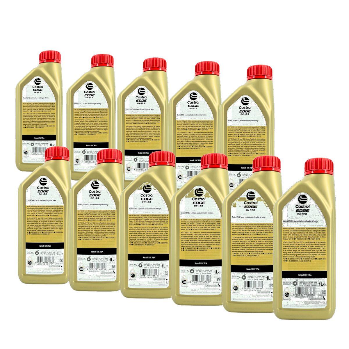 Castrol Edge 0W-40 R 11x1 Liter