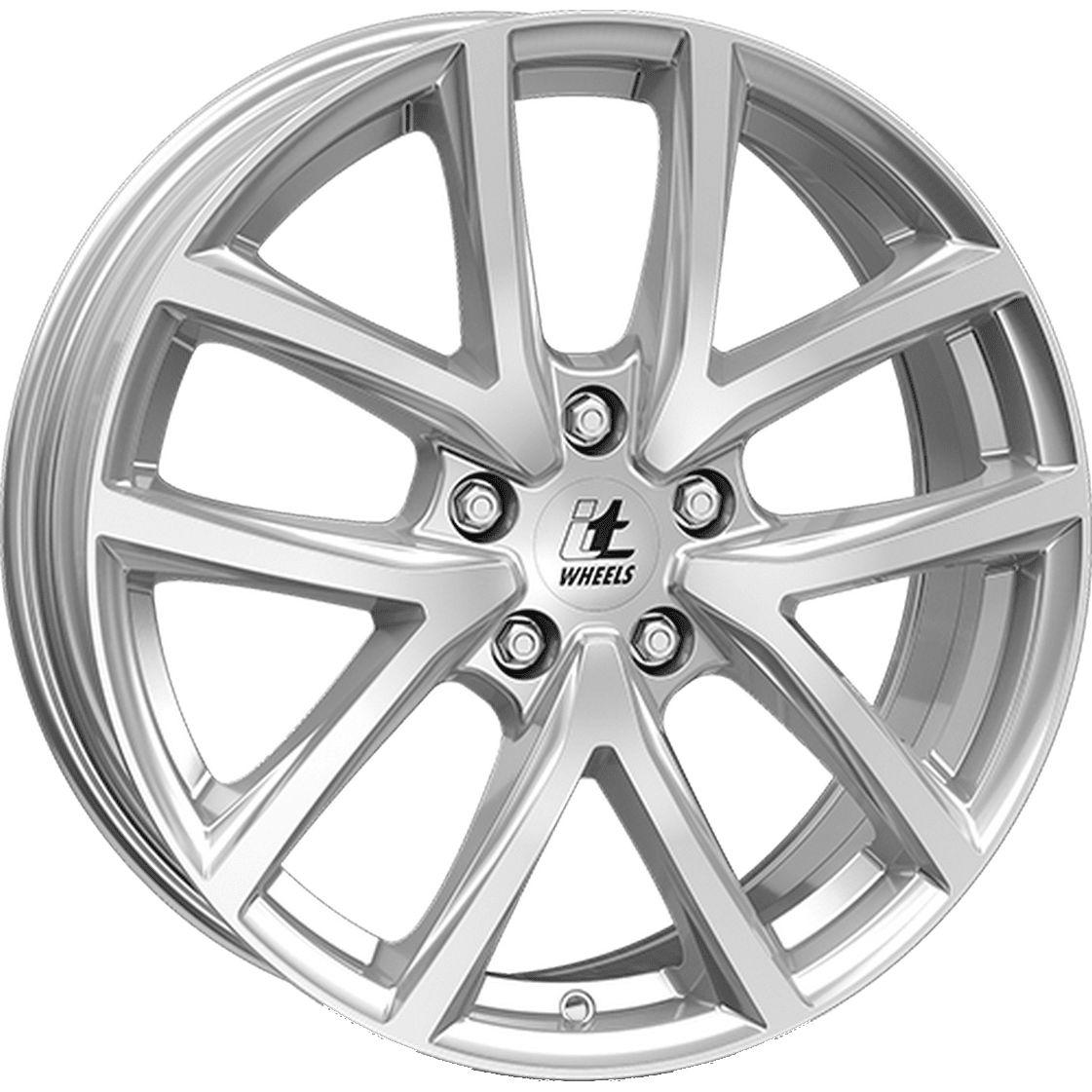 ITWHEELS MIRA silver 7.0Jx17 5x100 ET37