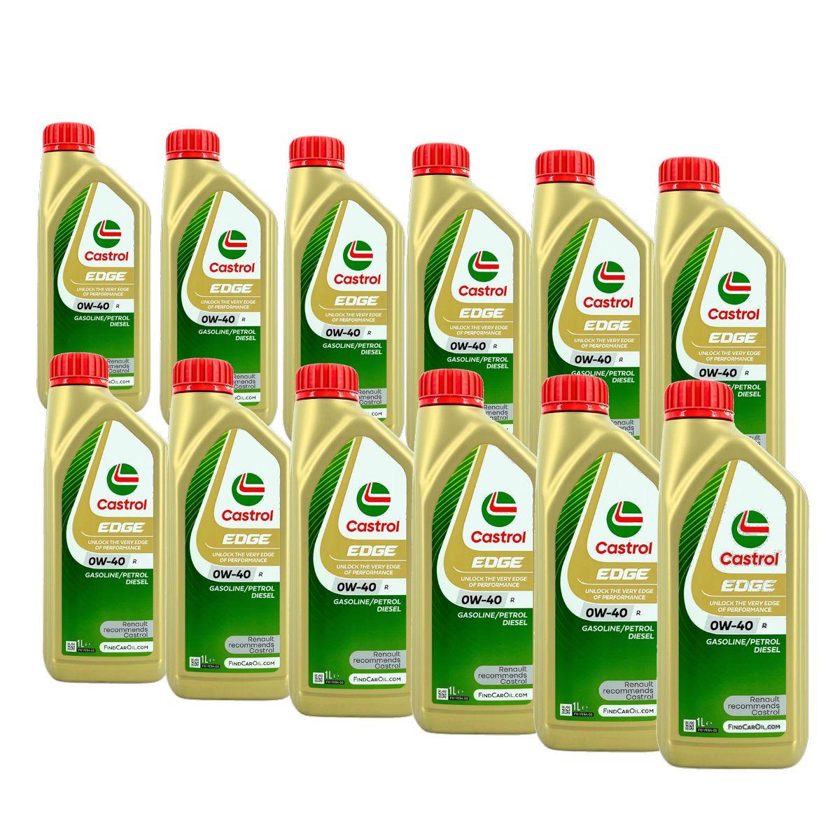 Castrol Edge 0W-40 R 12x1 Liter